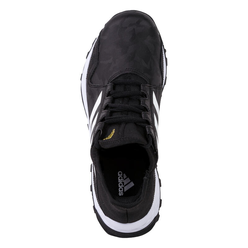 Zapatillas de hockey adolescente intensidad media youngstar negro 