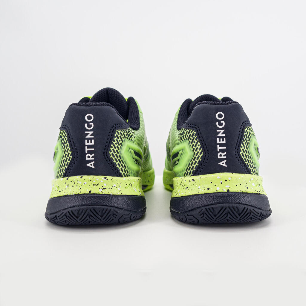 Plavo-zelene dečje patike za tenis TS 990 JR