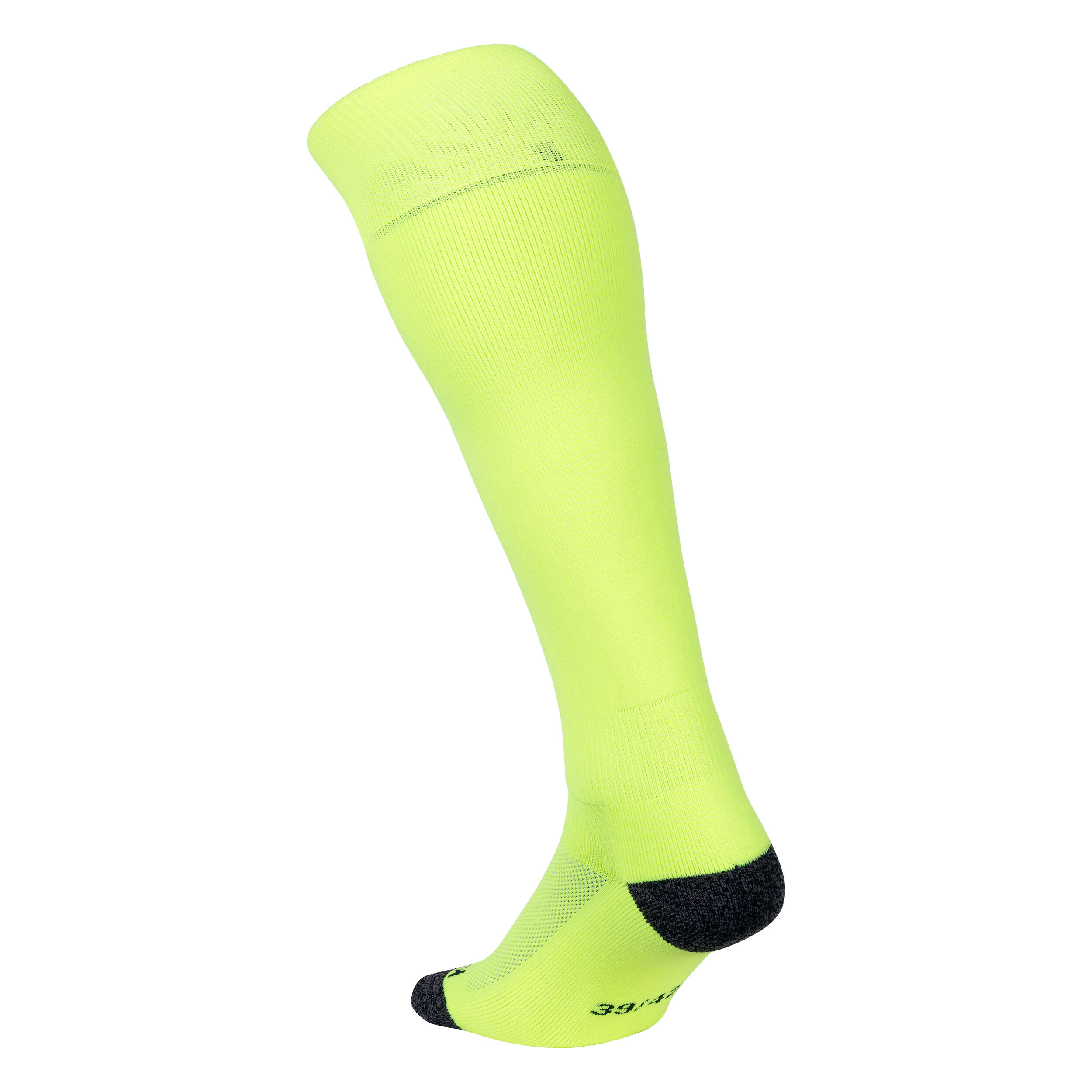 Medias de hockey sobre hierba niños FH500 Verde Fluo  4/4