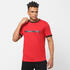 Men's Gym Cotton blend T-shirt Athletic fit 520 - Red