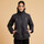 Куртка для верховой езды утепленная водонепроницаемая женская черная TOSCA Fouganza