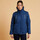 Куртка для верховой езды теплая водонепроницаемая женская синяя TOSCA Fouganza