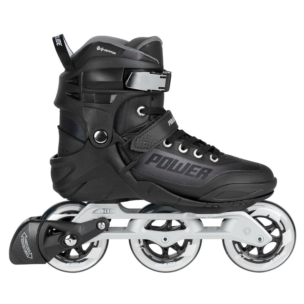 Inline Skates Inliner Fitness Powerslide Phuzion Krypton Chrome 100 Erwachsene 