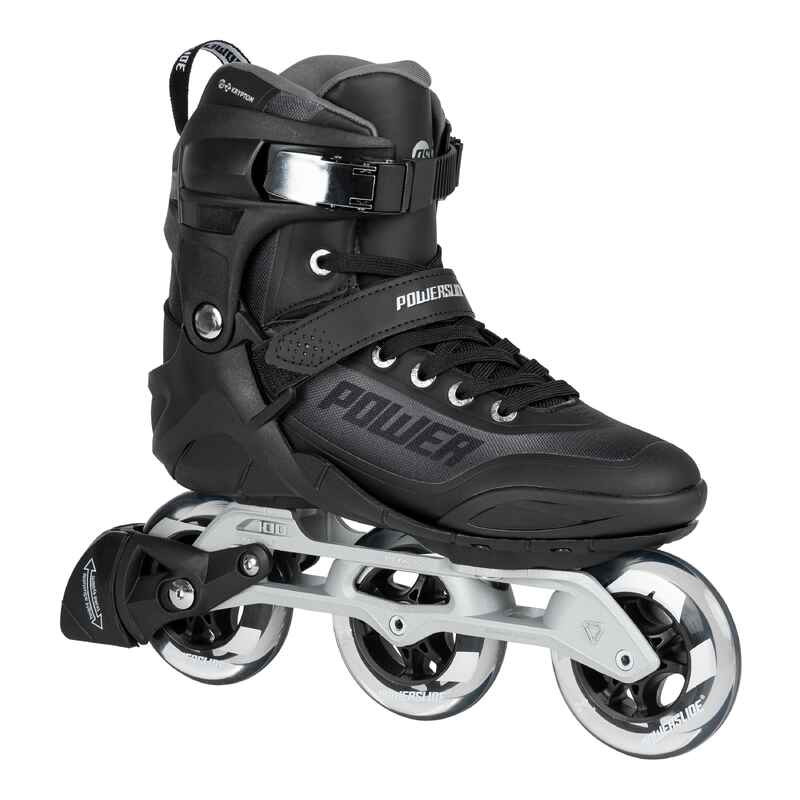 Inline Skates Inliner Fitness Powerslide Phuzion Krypton Chrome 100 Erwachsene