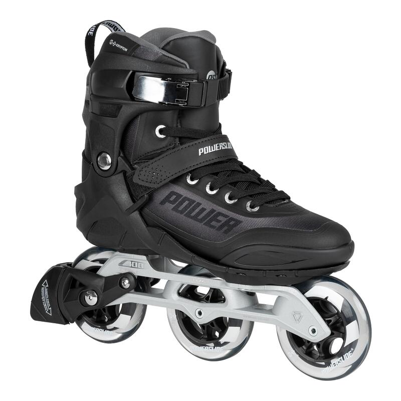 Patines Línea Hombre Powerslide Fitness Phuzion Krypton Chrome 100