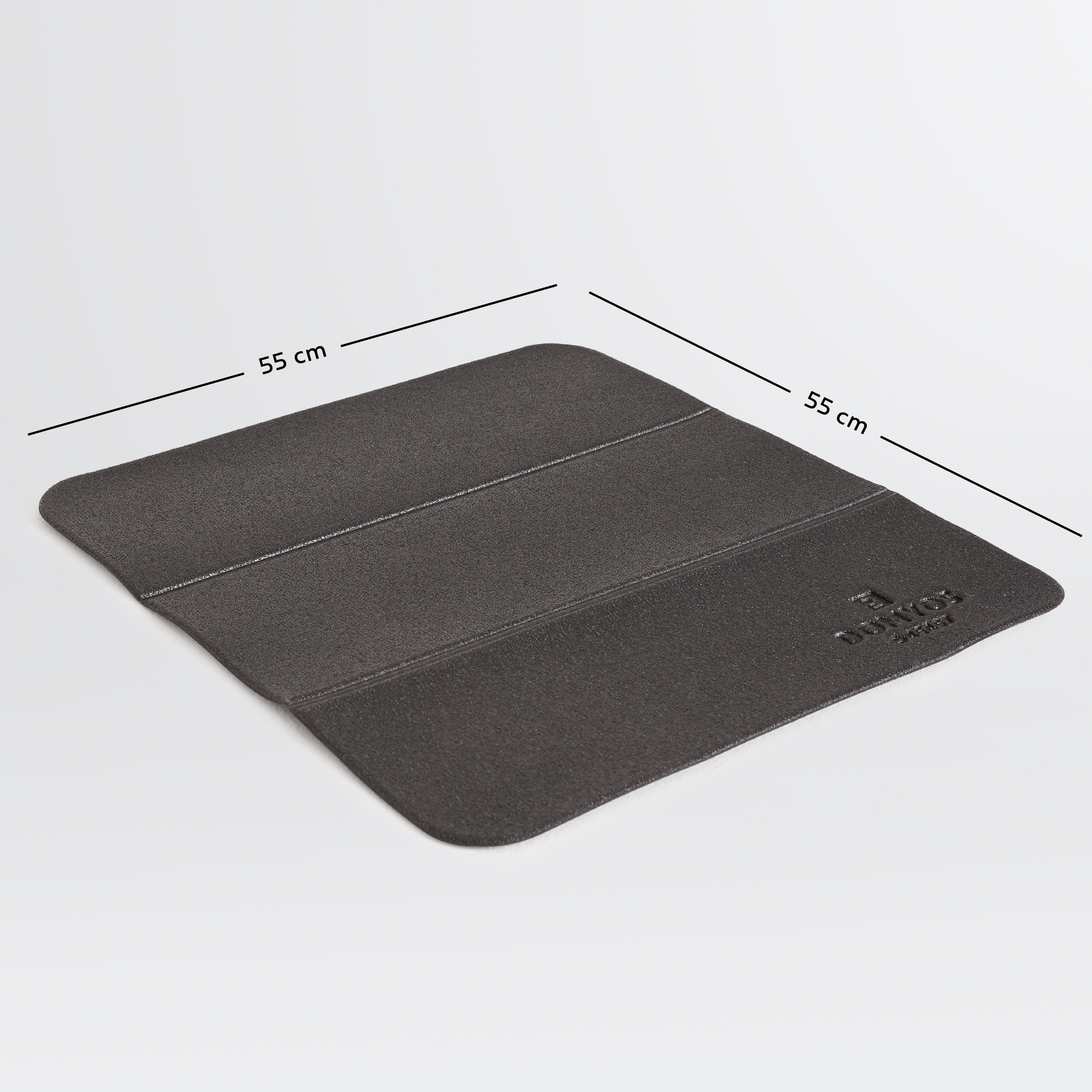 Tapis de protection sol pour materiel de fitness - taille s - 55x55 cm - Appareils Fitness & Cardio-training - Domyos- Clubs - Entreprises - Collectivités - Associations