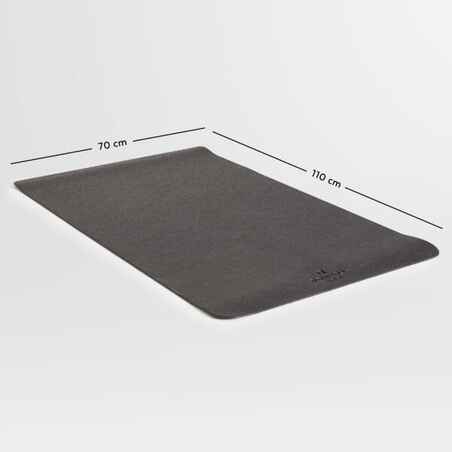 MAT PROTECCIÓN SUELO MÁQUINA FITNESS TALLA M 70 x 110 CM