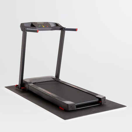 Tapete de protección de suelo de fitness para equipos talla G de 100x200 cm