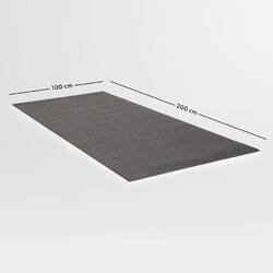 Protective Floor Mat For Fitness Material Size L 100 x 200 cm