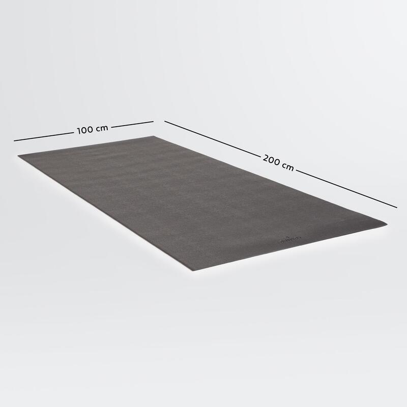 Bodenschutzmatte für Fitnessgeräte - Grösse L - 100 × 200 cm