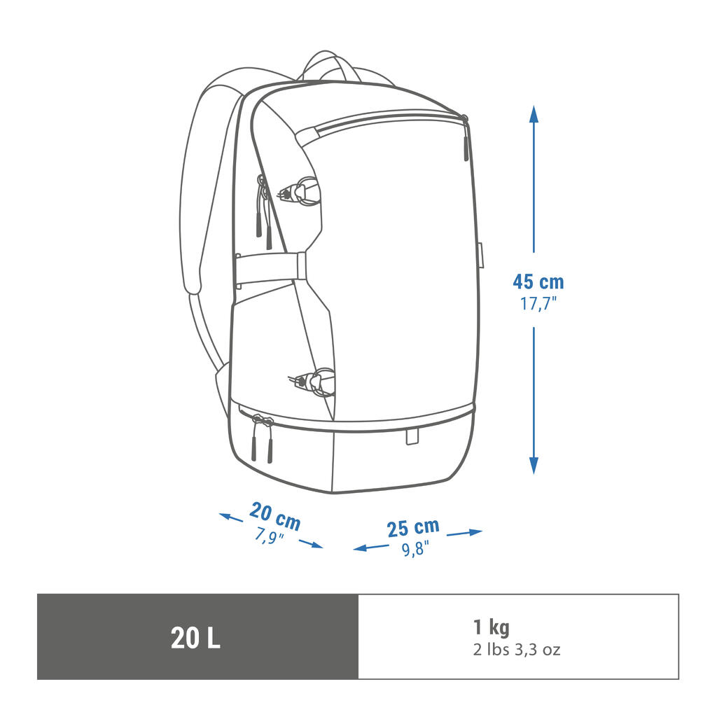 Mochila de senderismo 20L - NH Arpenaz 500 Ice Compartment 