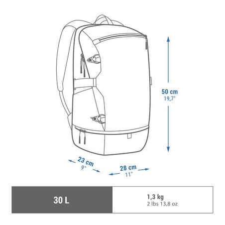 Hiking Backpack NH Arpenaz 500 30 L Ice Compartment