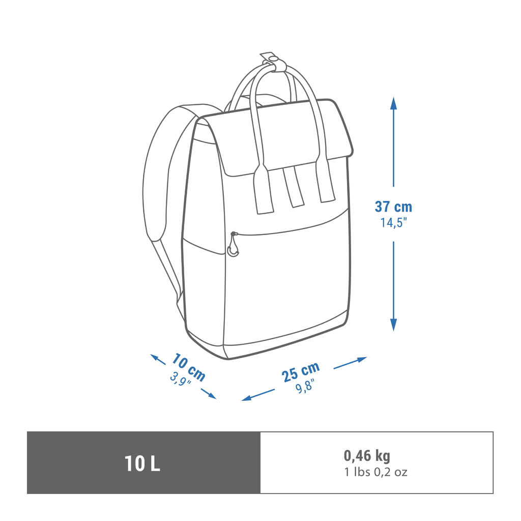 Žygių kuprinė „NH Escape 150 Square“,10 litrų, rožinė