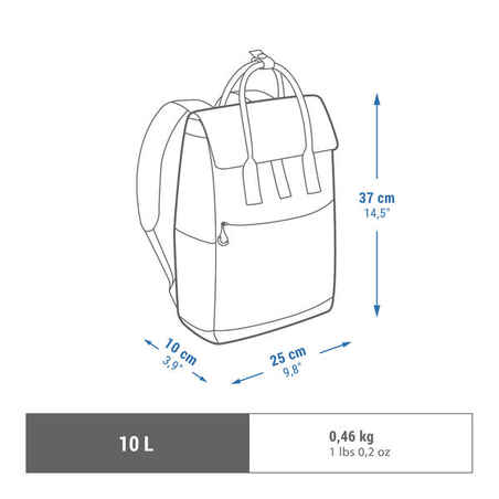 Žygių kuprinė „NH Escape 150 Square“,10 litrų, rožinė