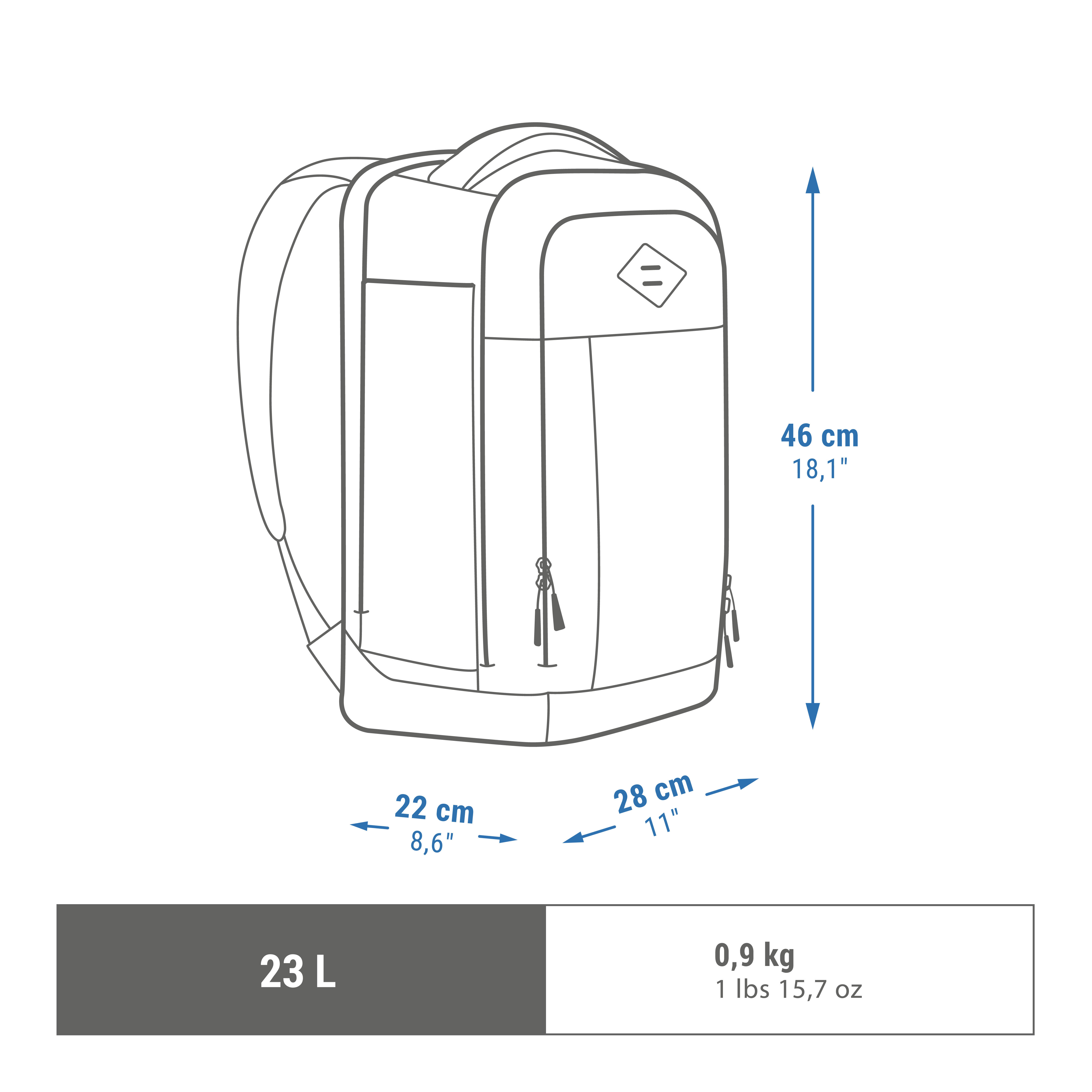 Hiking Backpack 23 L - NH 500 - QUECHUA