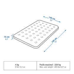 Inflatable Camping Mattress - Air Basic 140 cm - 2 Person