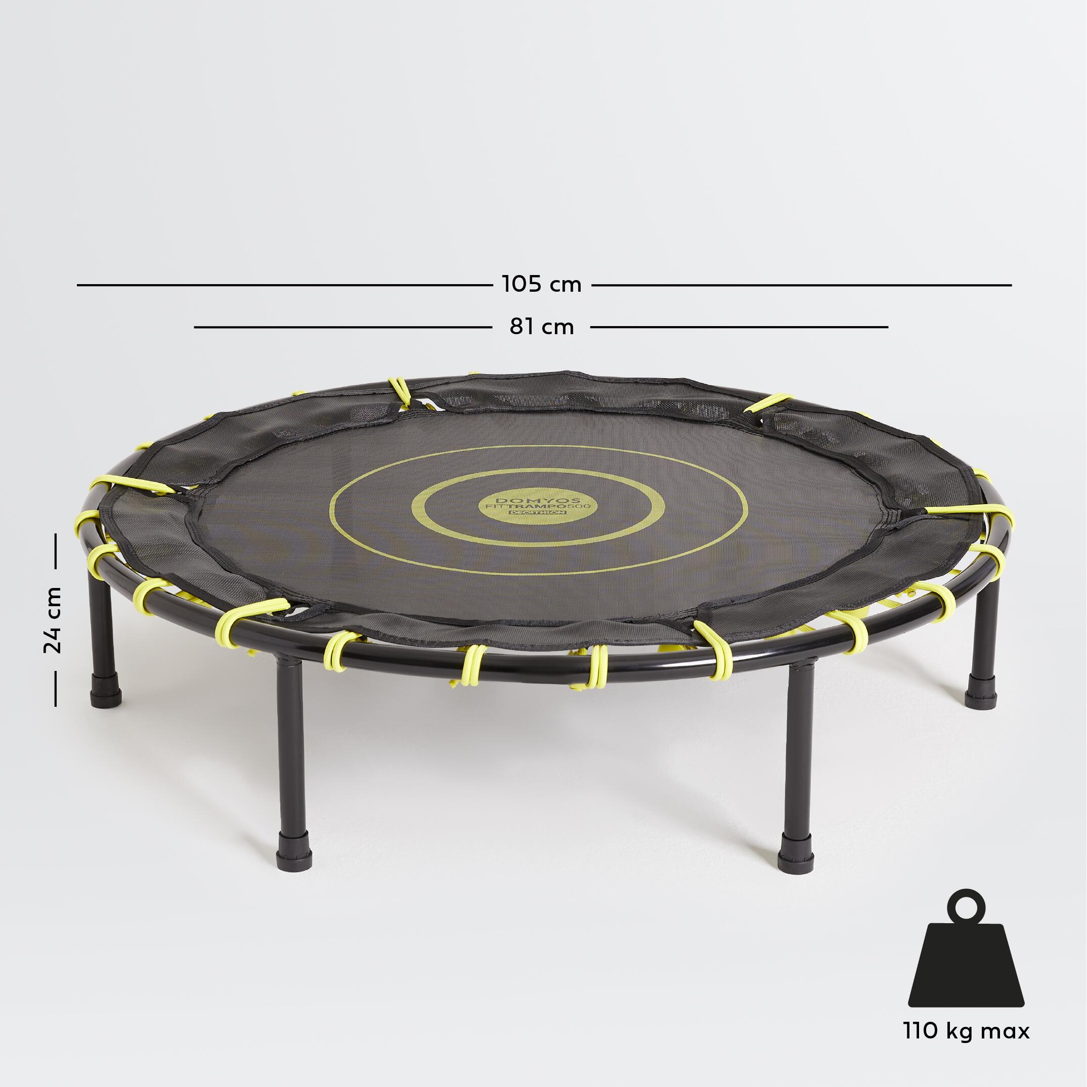 Fitness trampoline FIT TRAMPO500 without front bar