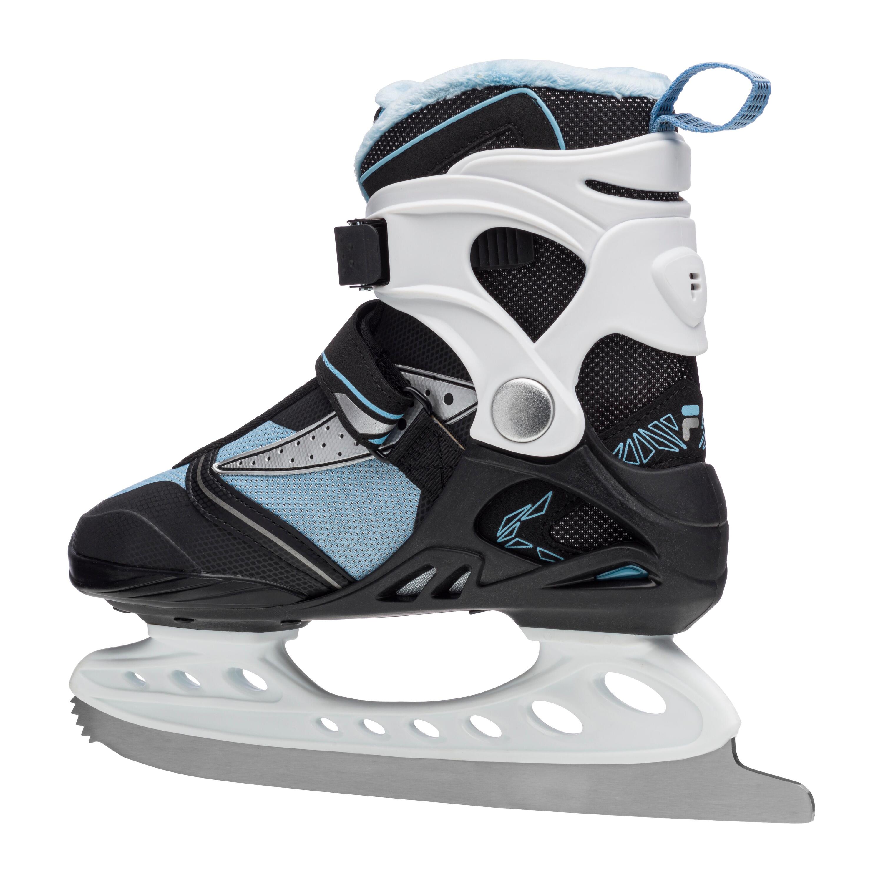 Patin à glace FILA BON noir et bleu femme 6/7