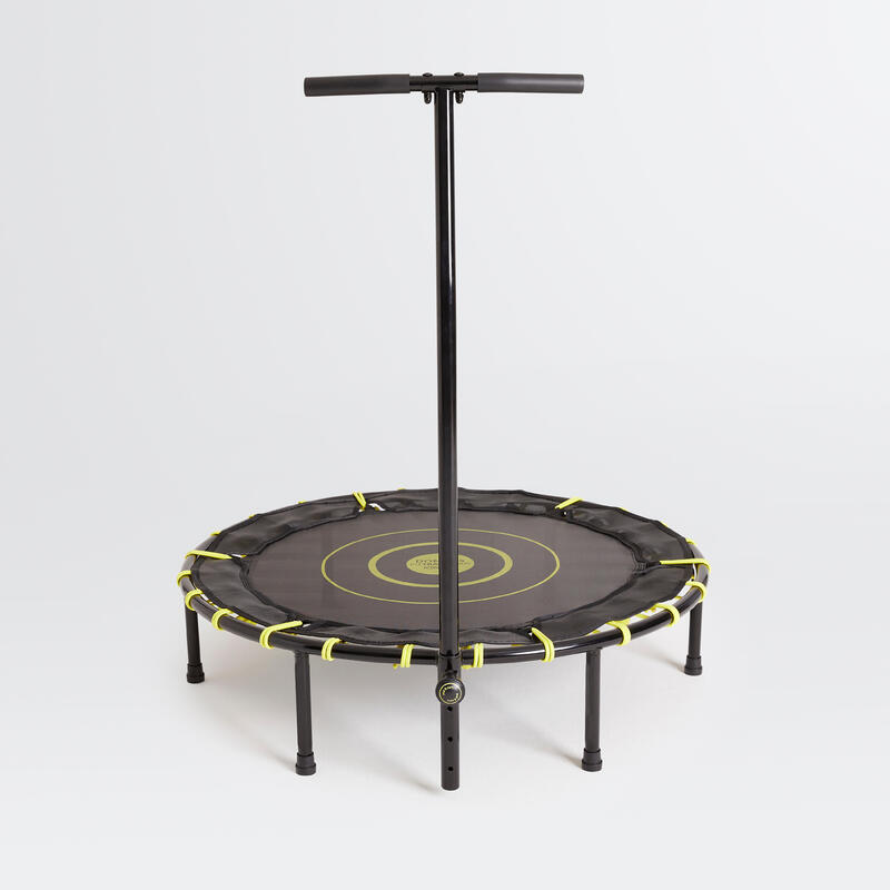 Messing Elke week verfrommeld Fitness Trampoline Fit Trampo 500 with Front Bar - Decathlon