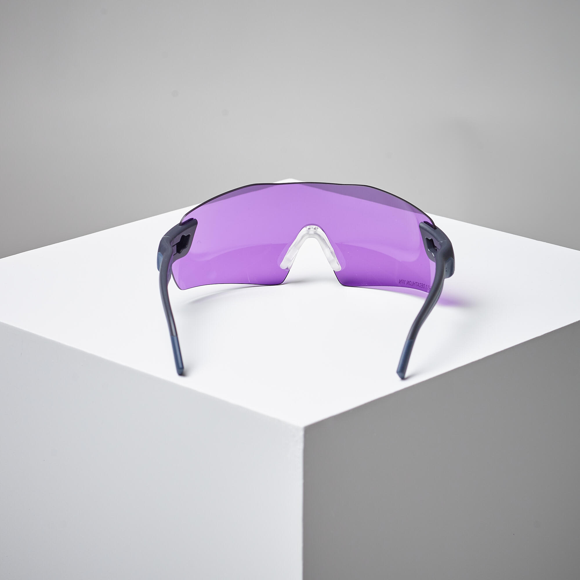 SAFETY GLASSES FOR CLAY PIGEON SHOOTING 500 PURPLE CATEGORY 3 5/6