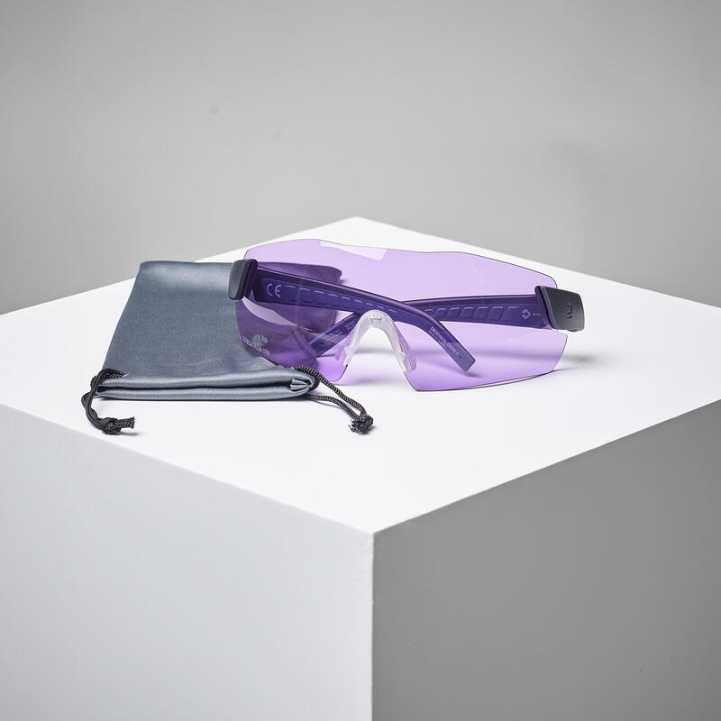 Schiessbrille Tontaubenschiessen CLAY 500 violett Kategorie 2
