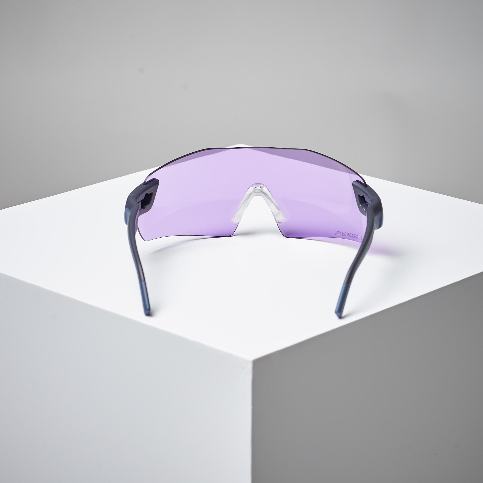 SAFETY GLASSES FOR CLAY PIGEON SHOOTING 500 PURPLE CATEGORY 2 4/6
