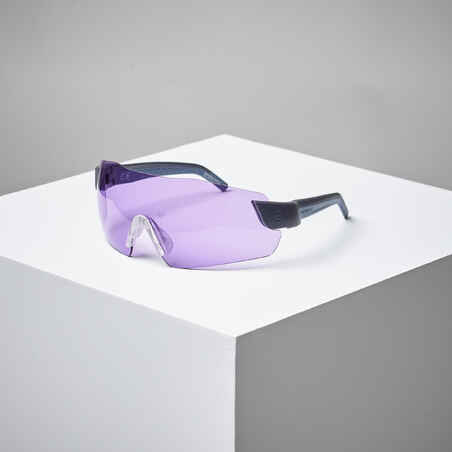 SAFETY GLASSES FOR CLAY PIGEON SHOOTING 500 PURPLE CATEGORY 2