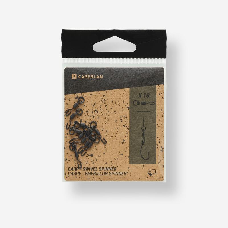 

Вертлюжок для ловли карпа Swivel spinner X10, 327112
