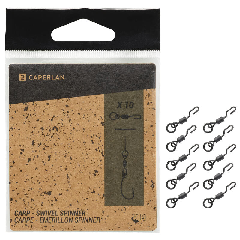 Emerillón Carpfishing Swivel Spinner x10