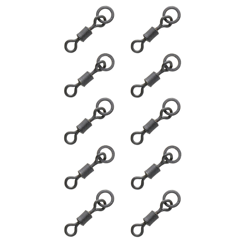 Carp Fishing Micro Rolling Swivel x10