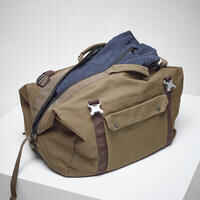 HUNTING CARRY DUFFLE BAG 80L - COTTON WAX BROWN