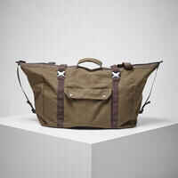 HUNTING CARRY DUFFLE BAG 80L - COTTON WAX BROWN