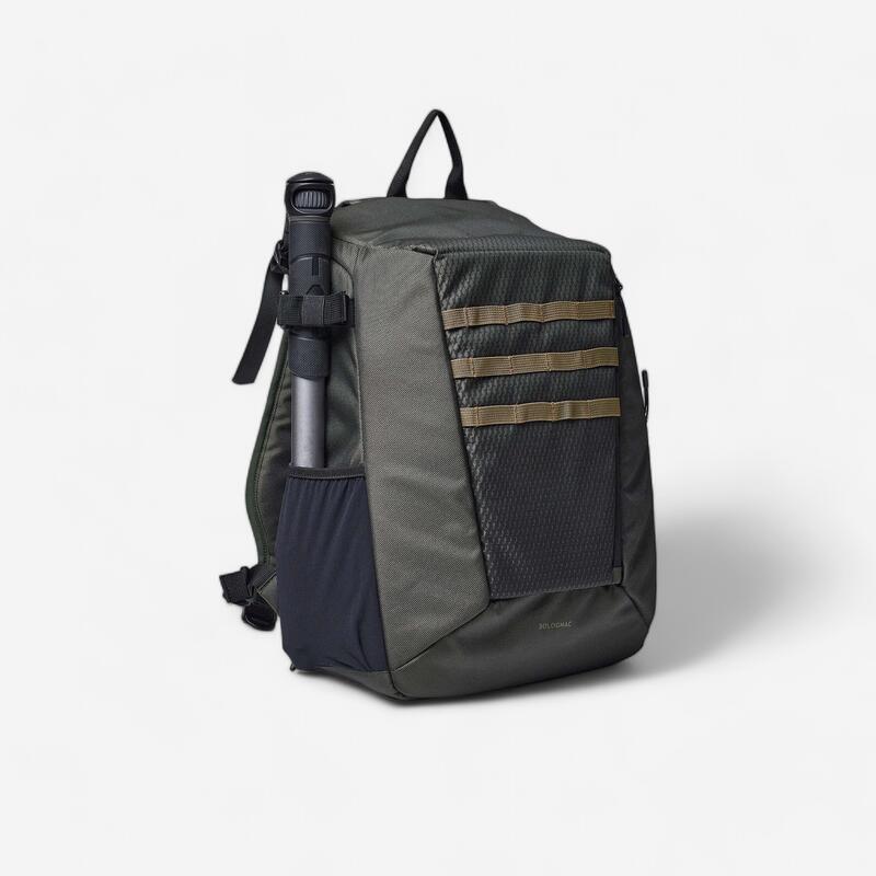 Mochila Caza Fotográfica Solognac 20L Modular Compatible X-Access Espuma 10mm