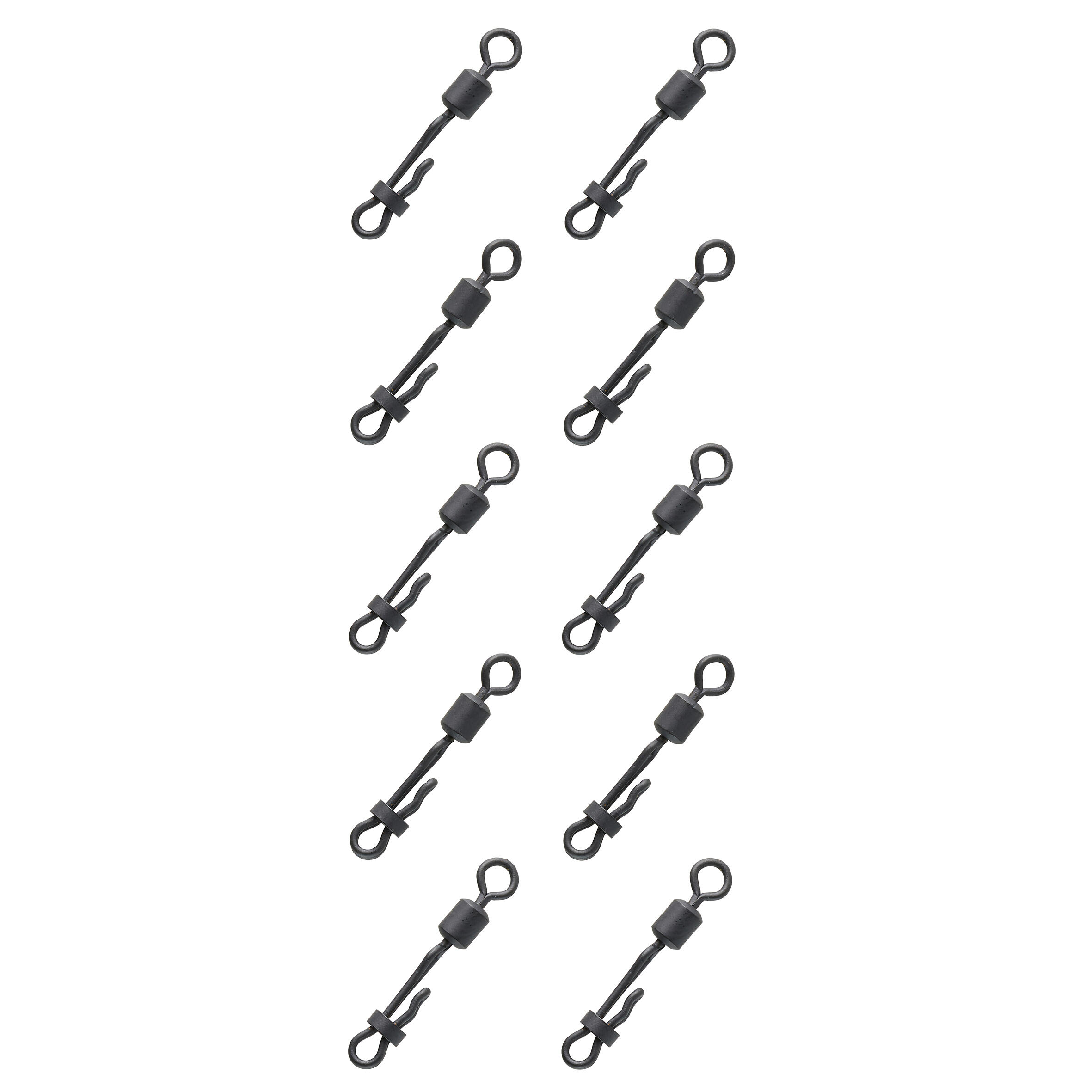 Carp fishing Quick snap swivel X10 2/4