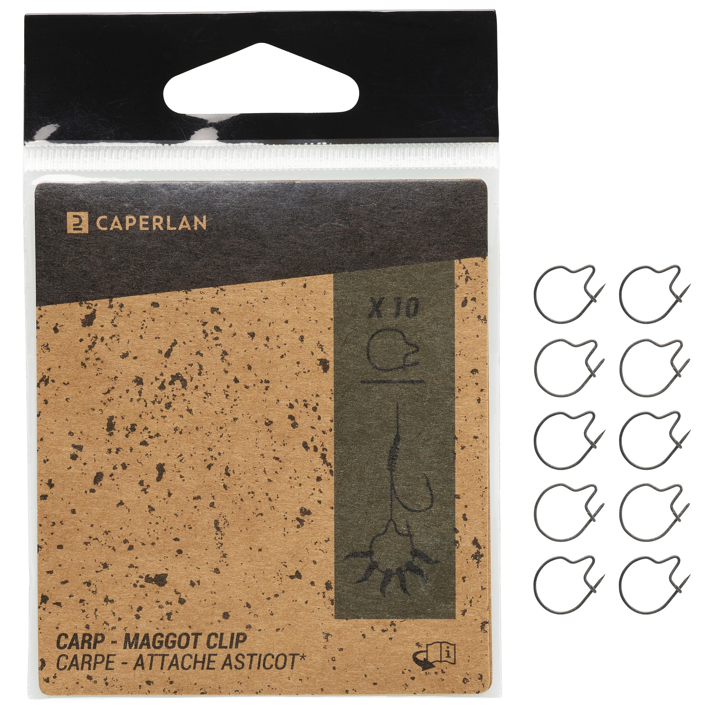 Maggot Clip carpfishing x10 4/4