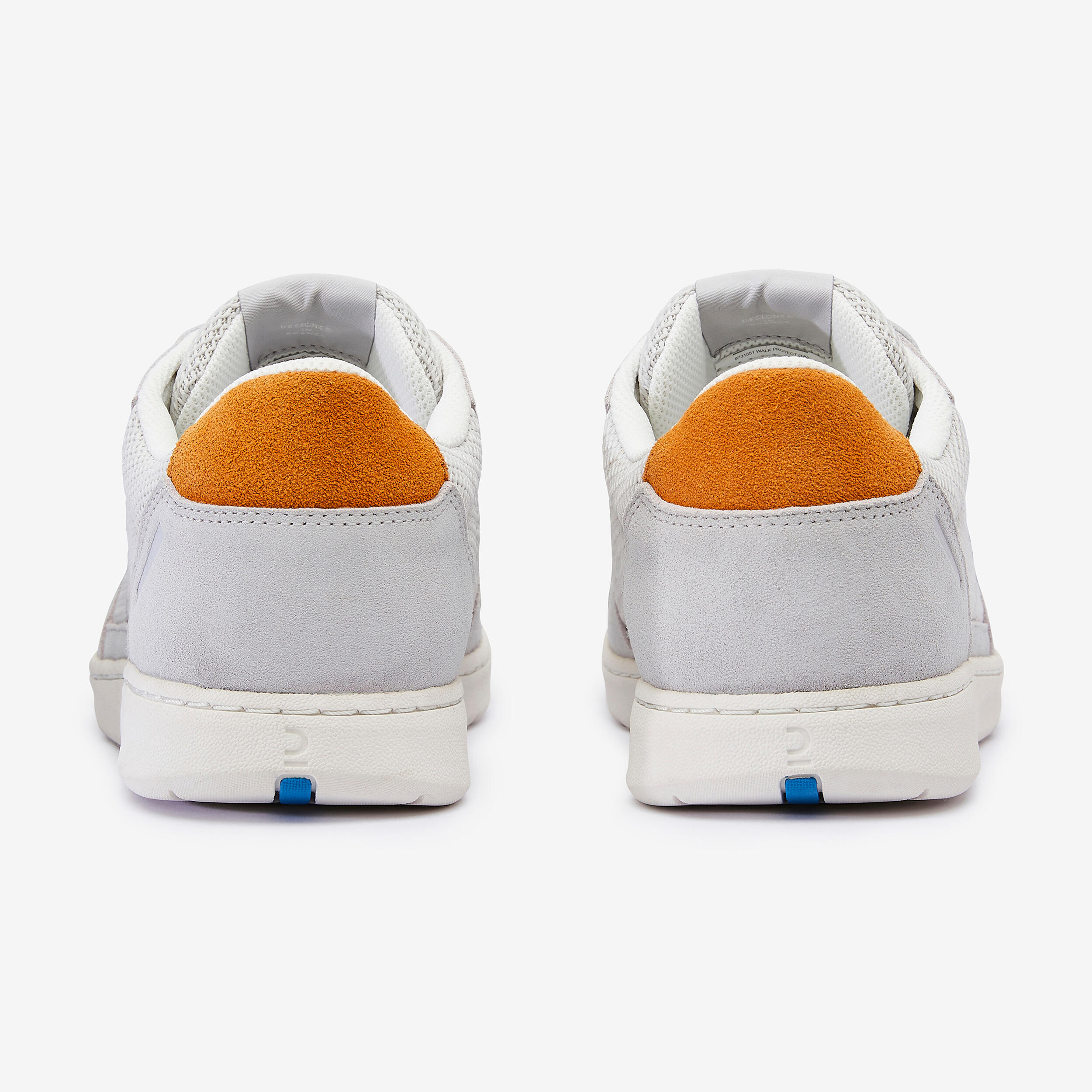 Chaussures marche urbaine homme Walk Protect Mesh gris Decathlon