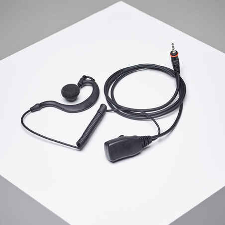 WALKIE TALKIE EARPIECE JACK 2.5 MM BUILT-IN MICROPHONE SOLOGNAC 500