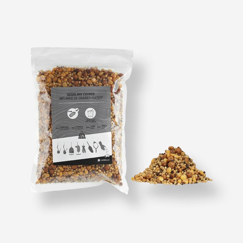 Mezcla Grano Carpfishing 1 kg Cocido