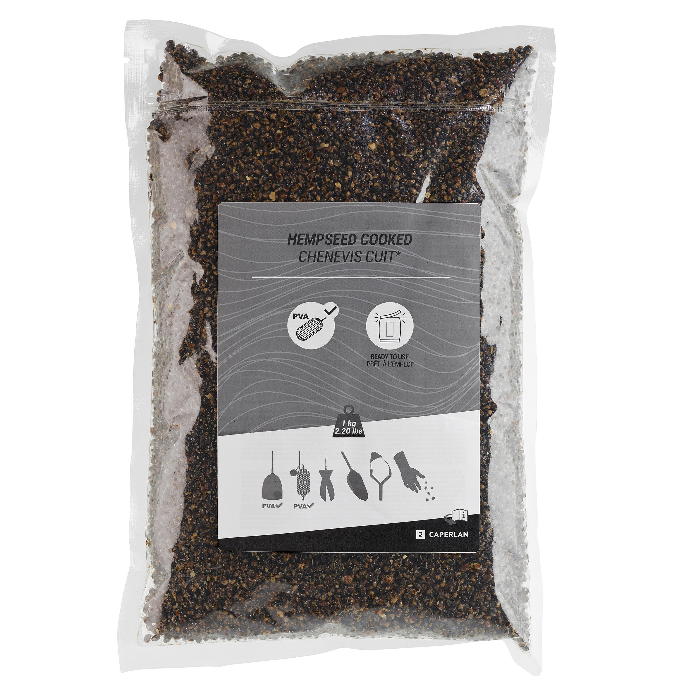 Hanfsamen gekocht 1 kg  3/3