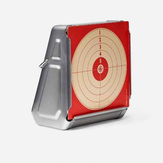 
      Air rifle target holder for 14 cm x 14 cm target
  