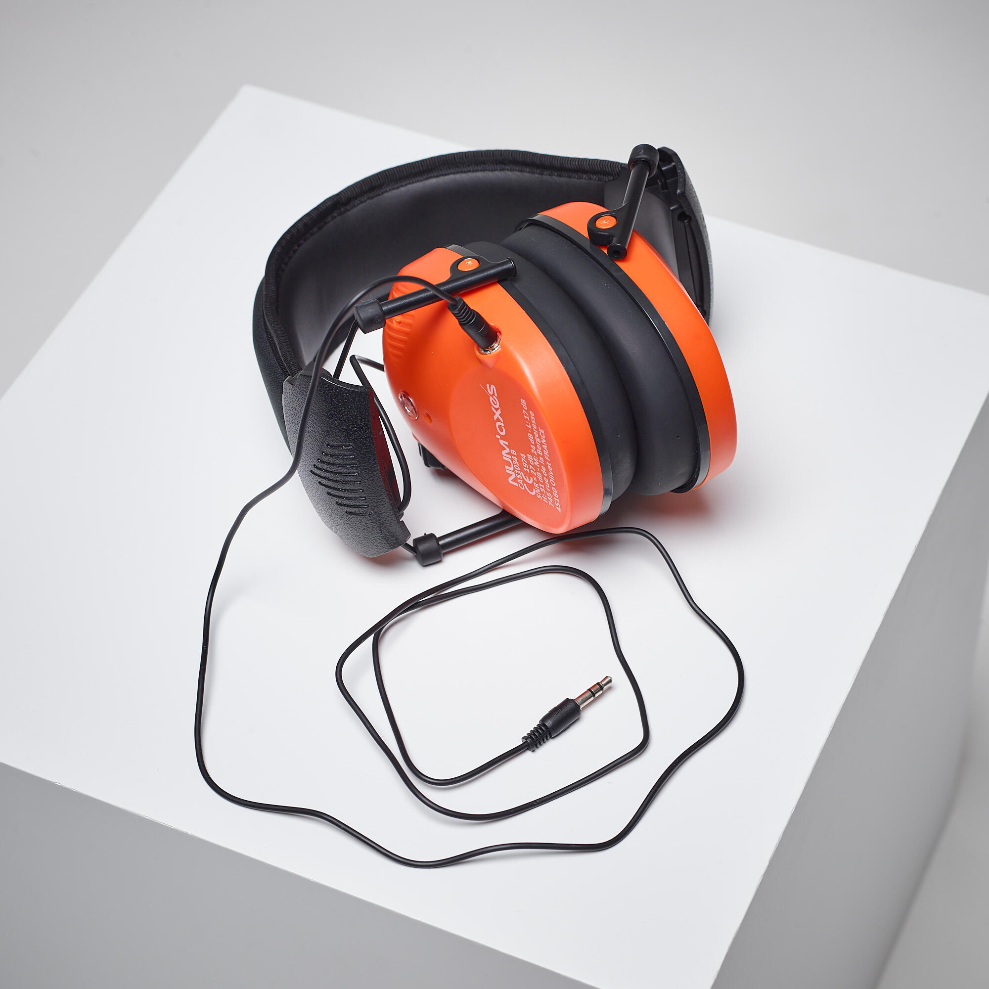 Casque électronique anti - bruit  Num Axes CAS1034 orange 9/13
