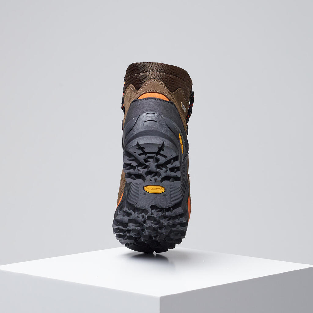 Nepremokavá poľovnícka obuv Gore-Tex Vibram Aigle Altavio hnedá