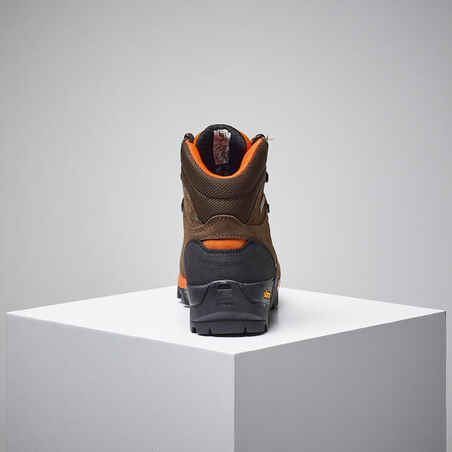 Waterproof Hunting Shoes Gore-tex Vibram Brown Aigle Altavio 