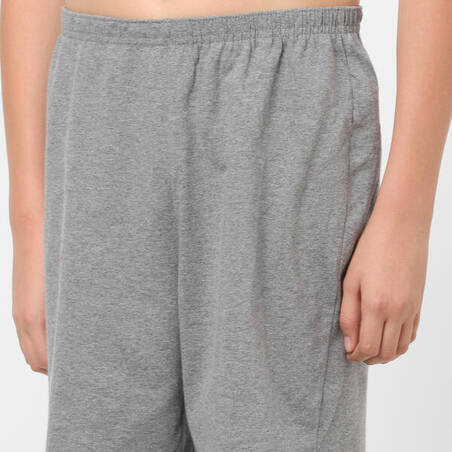 Kids' Cotton Shorts Basic - Grey