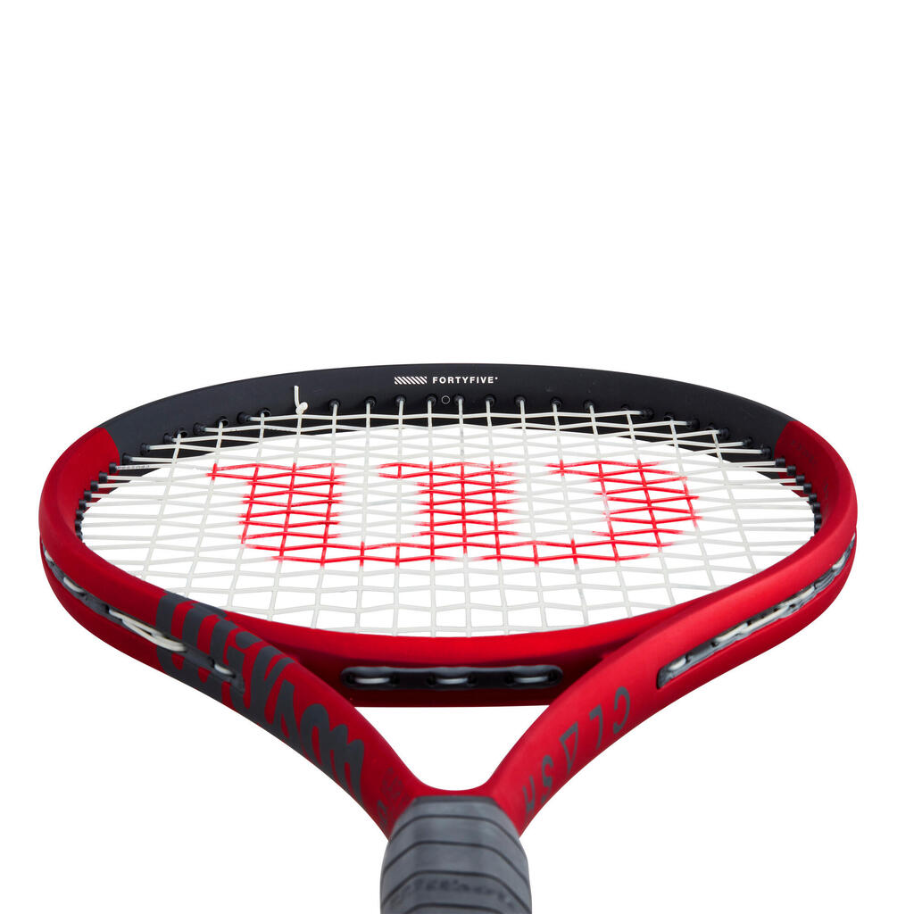 Adult Tennis Racket Clash 100L V2 280g - Black/Red