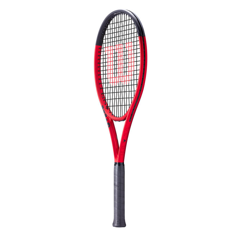 Rachetă Tenis WILSON CLASH 100 V2 295g Negru-Roșu Adulți