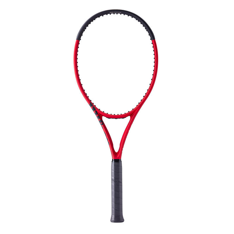 Raquette de tennis adulte - WILSON CLASH 100 V2 Noir Rouge 295g