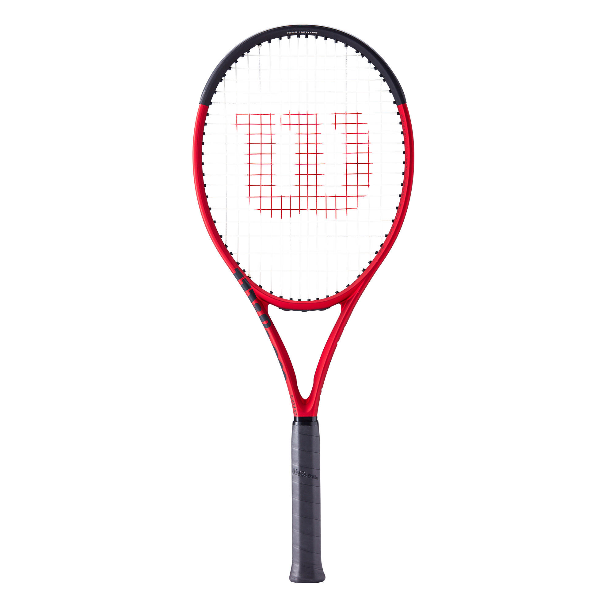 Rachetă Tenis WILSON CLASH 100L V2.0 295g Negru-Roșu Adulți