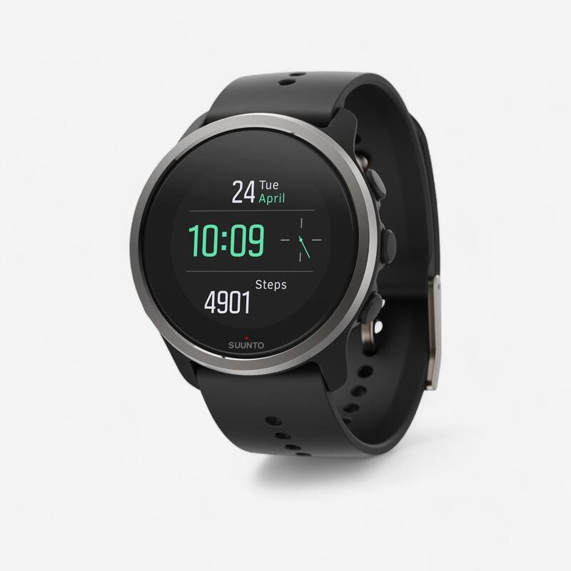 Montre connectée multisport gps cardio waterproof - SUUNTO 5 PEAK noire