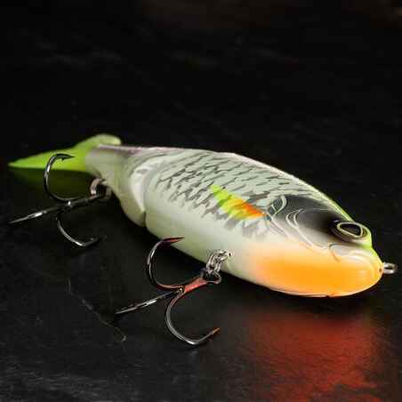 LURE FISHING FOR PIKE  BIWAA GLIDBEAST 145S YELLOW BACK